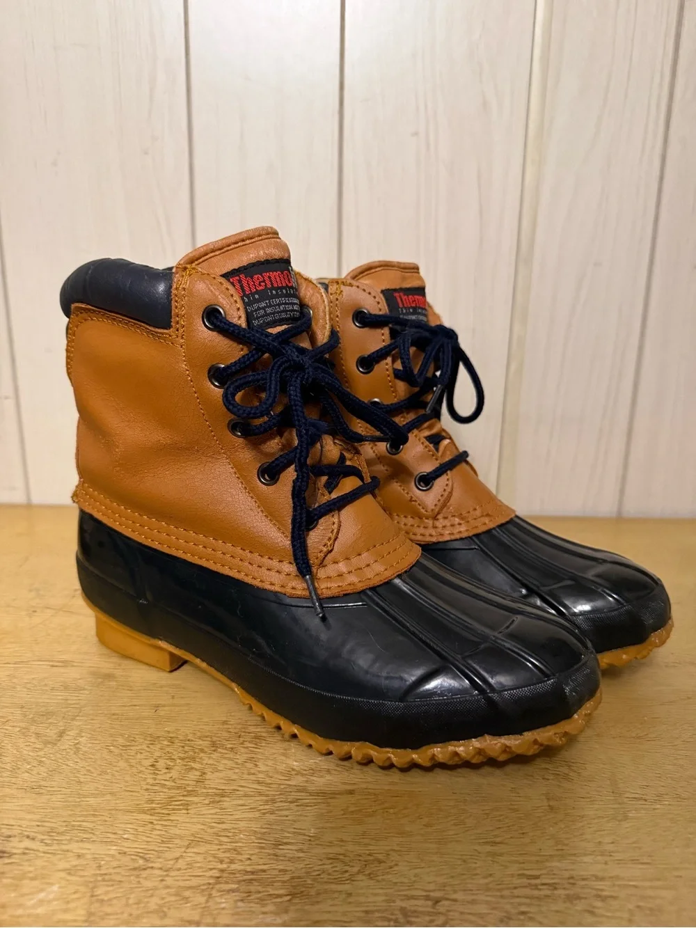 Two-Tone Duck Boots